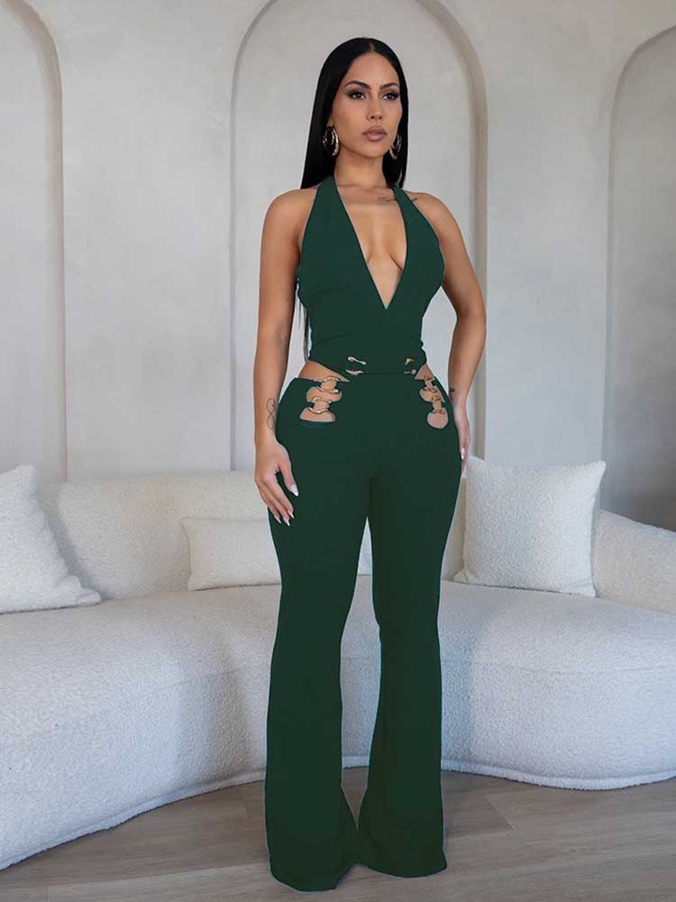 Halter Neck Overall Breites Be – Summer Clothing Wholesale Bewertung und Preis