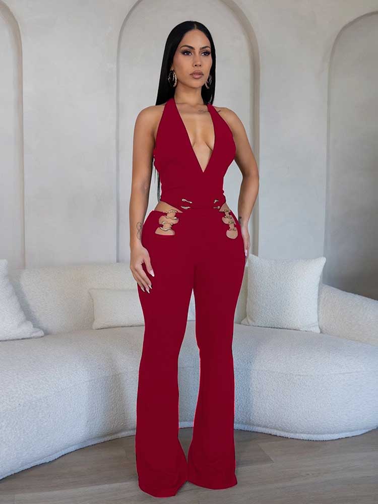 Halter Neck Overall Breites Be – Summer Clothing Wholesale Bewertung und Preis